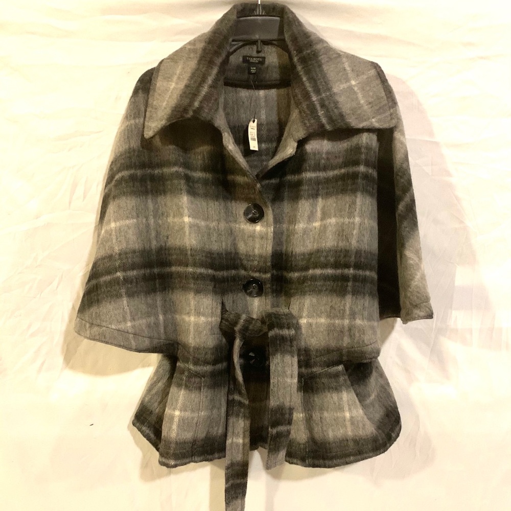 Talbots Cape Coat small NWT